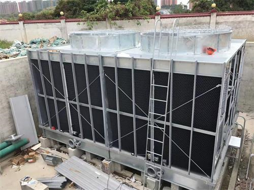 冷卻塔降溫效果取決于散熱片、風機風量,閉式冷卻塔降溫效果