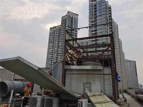 冷卻塔排風(fēng)扇降噪(冷卻塔隔音降噪)