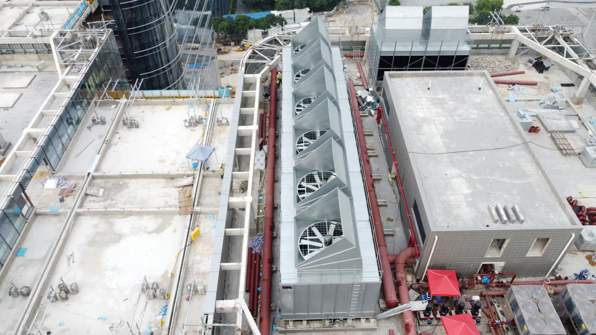淺析橫流式冷卻塔運作原理和適用范圍(閉式橫流冷卻塔運行原理圖)